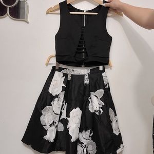 2 Piece Formal Dress
